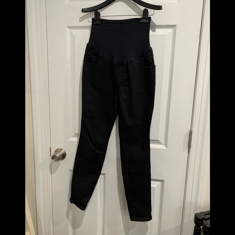 Old Navy Black Maternity Jeans
